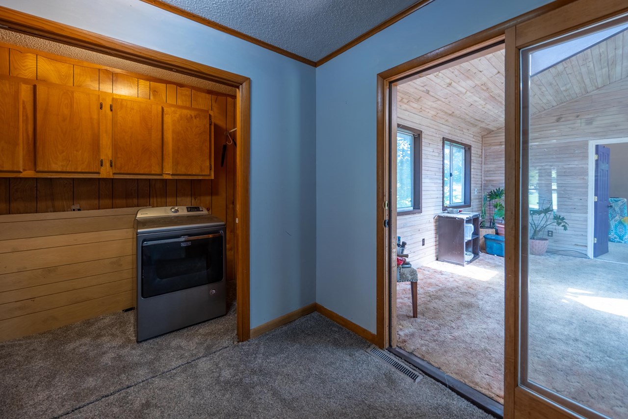 laundry area