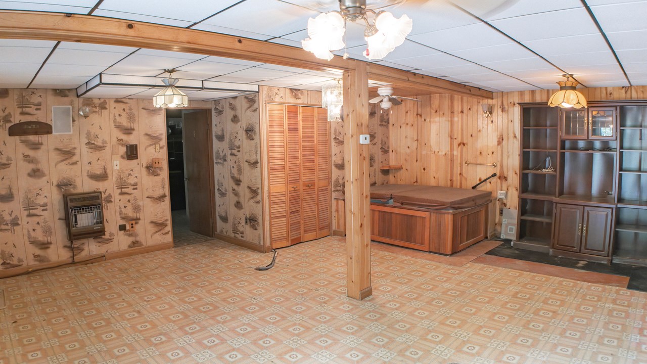 lower level rec room